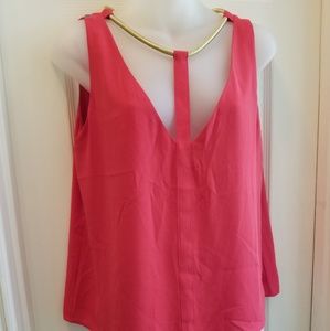 BGBG Gorgeous red with gold rope shirt